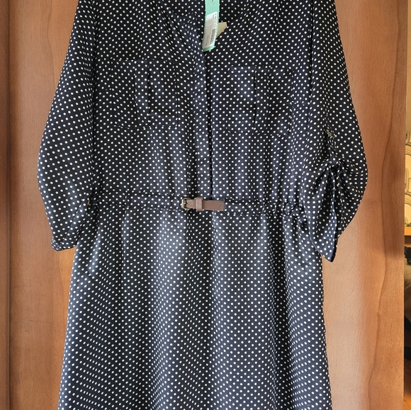 Navy tunic style dress NWT stitchfix - Picture 2 of 2